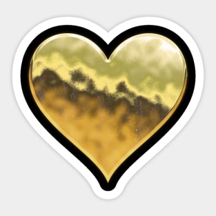 heart of gold Sticker